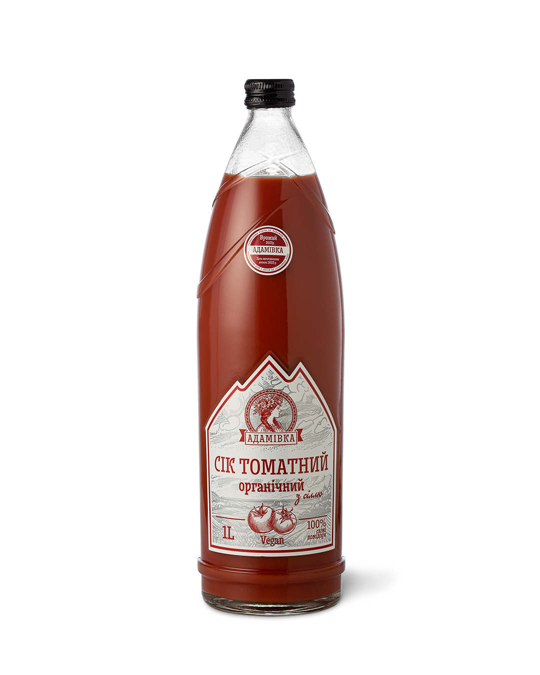 Сік томатний АДАМІВКА пастеризований, 3л